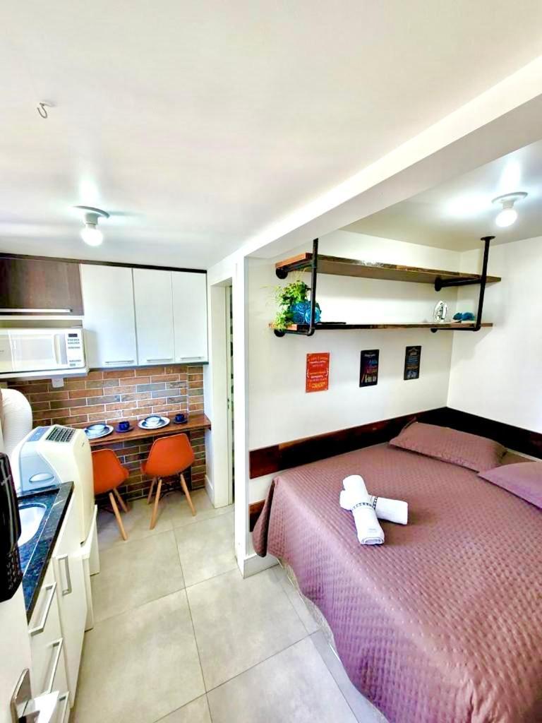 Апартаменты Loft Predio Frente Mar Rodagigante Brisamarbc1 Балнеариу-Камбориу Экстерьер фото