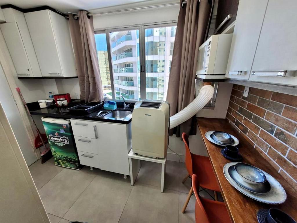 Апартаменты Loft Predio Frente Mar Rodagigante Brisamarbc1 Балнеариу-Камбориу Экстерьер фото